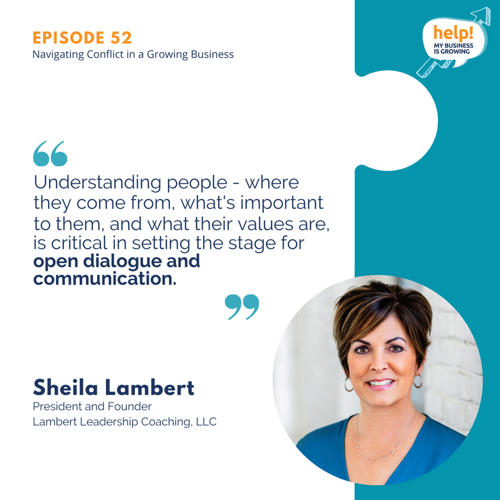 Understanding people - where they come from, what's important to them, and what their values are, is critical in setting the stage for open dialogue and communication.