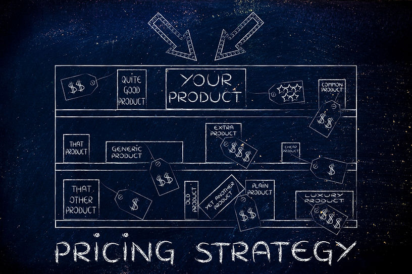 A graph about pricing strategy