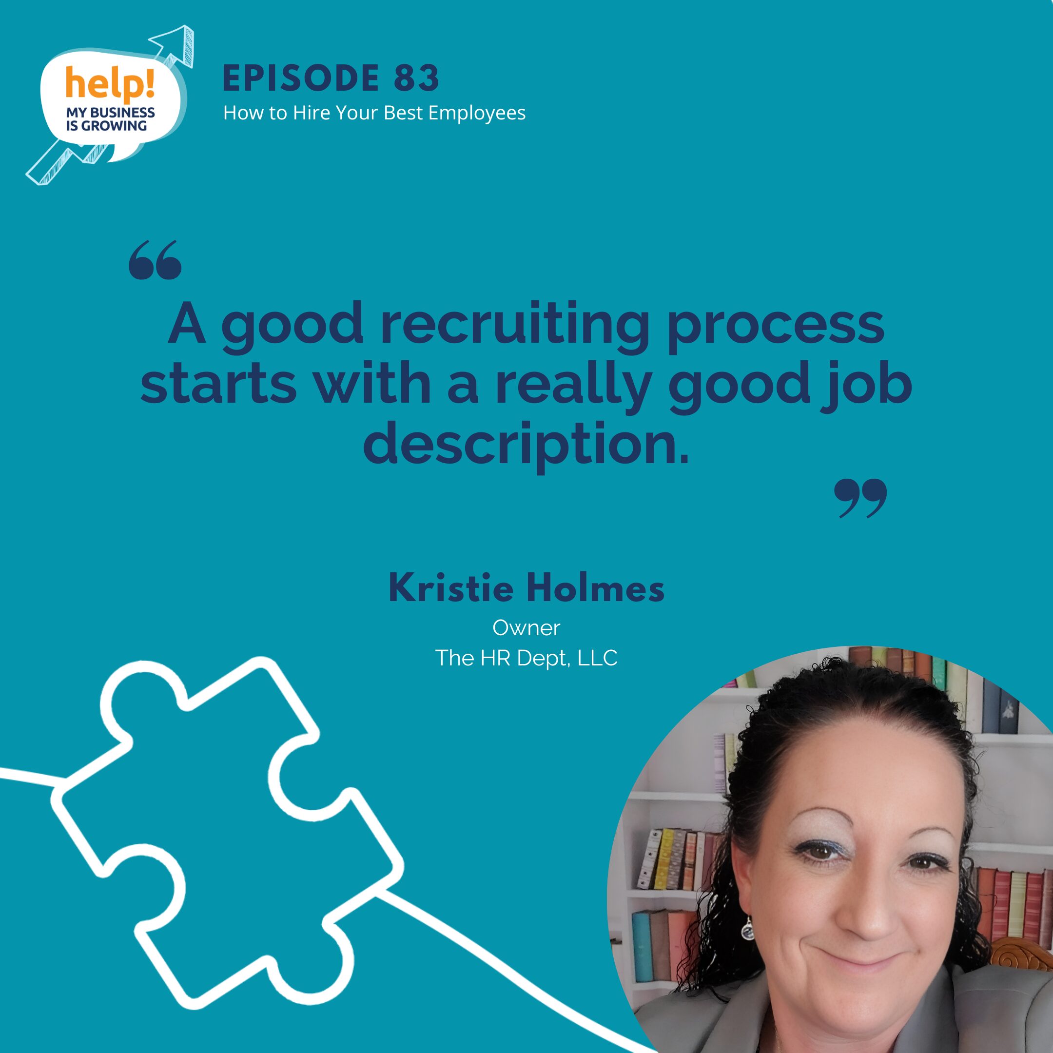 A good recruiting process starts with a really good job description.